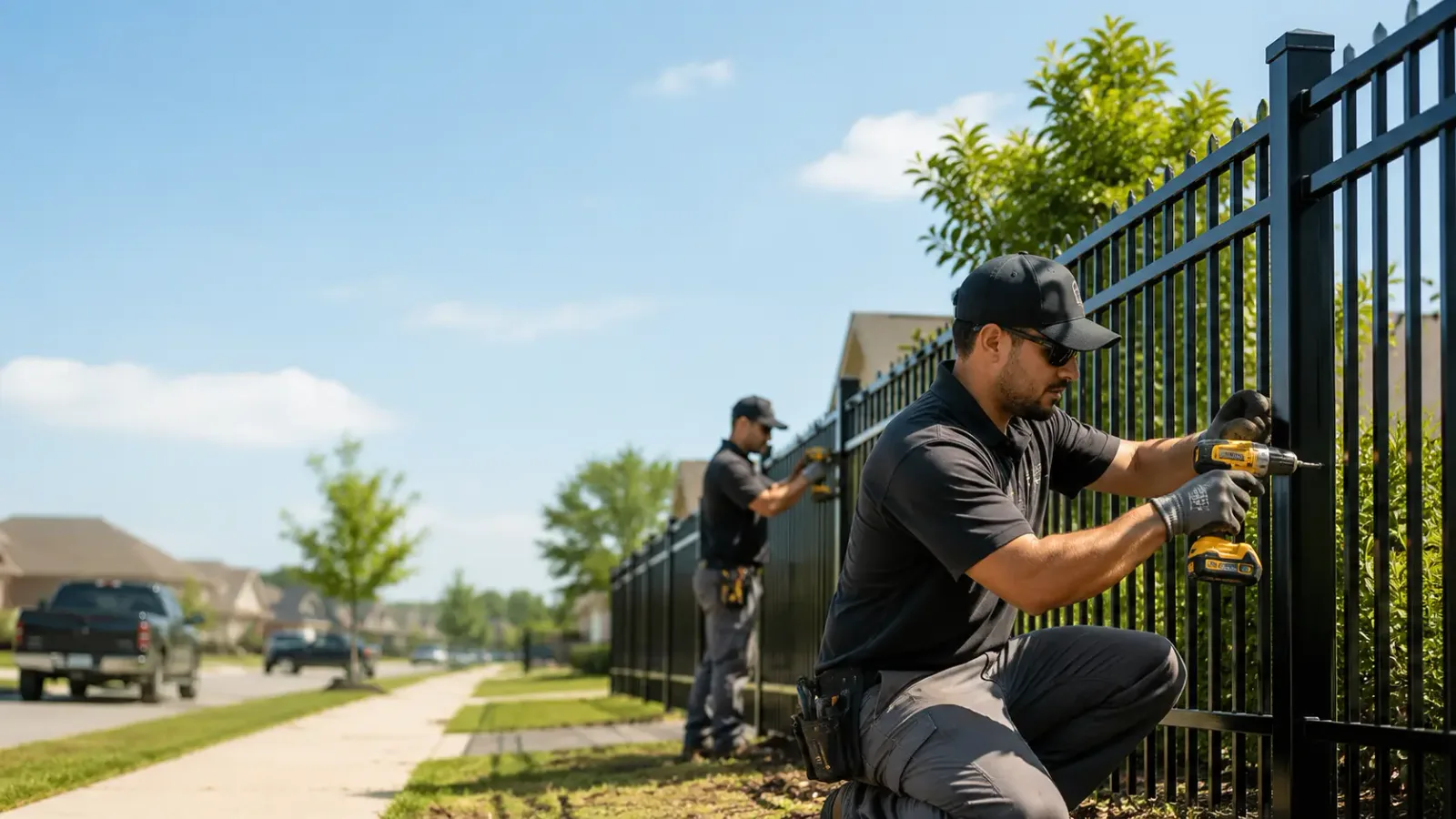Metal Fence Installation in Fredonia, KY
